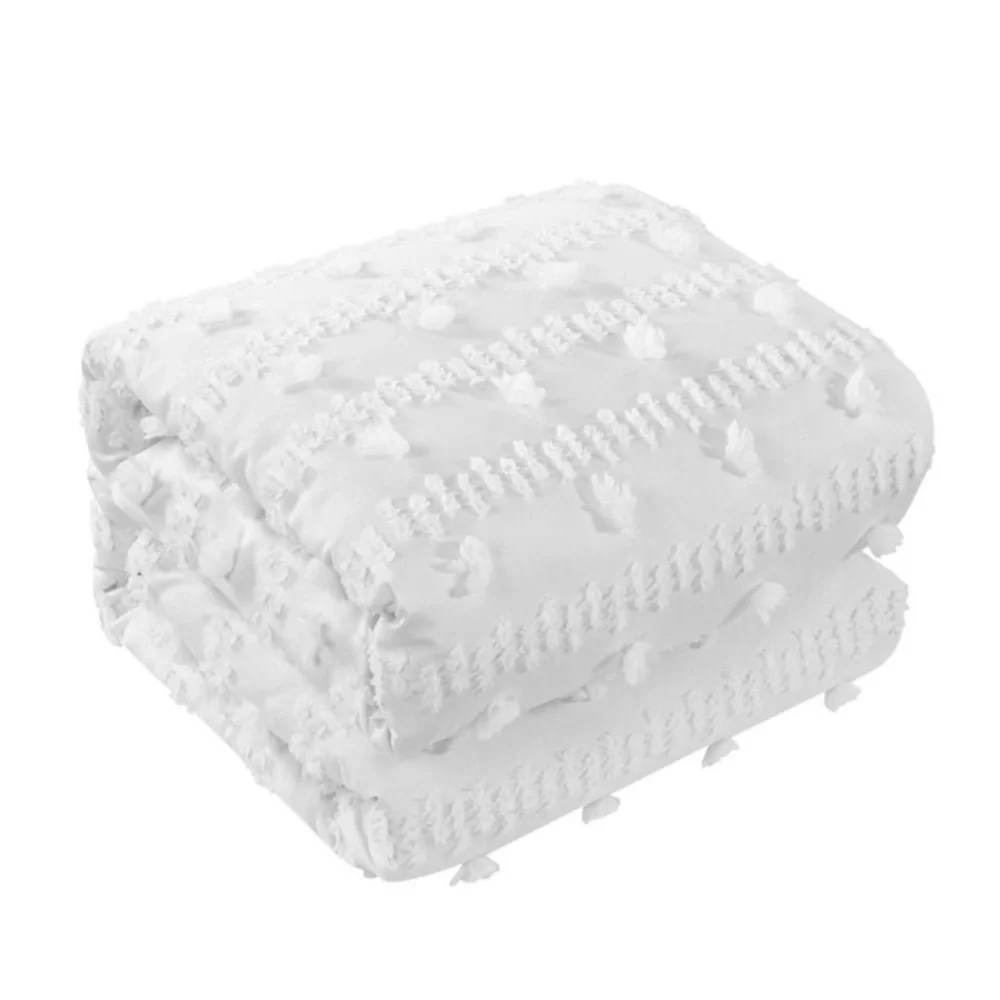 Queen 5pc Atisa Comforter Set White - Chic Home Design new